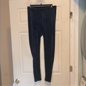 Felina Velour Navy Blue Pants XL